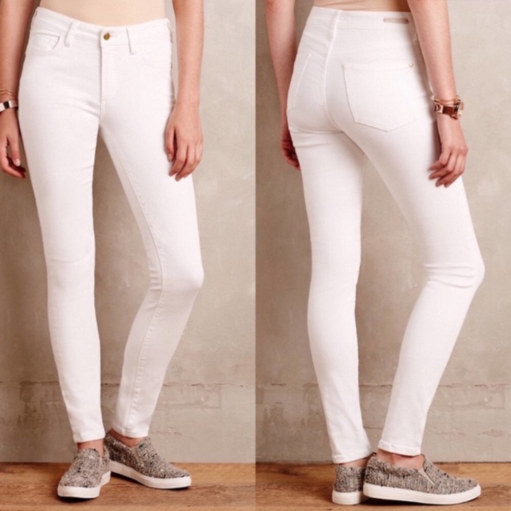 Anthropologie Pilcro White Jeans